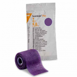3M Scotchcast Plus 3M Healthcare 82002U-3M Scotchcast Plus Purple Cast Tape, 2 Inch x 4 Yard, Cast &