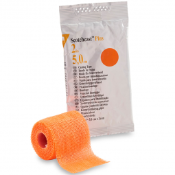 3M Scotchcast Plus 3M Healthcare 82002W-3M Scotchcast Plus Bright Orange Cast Tape, 2 Inch x 4 Yard,