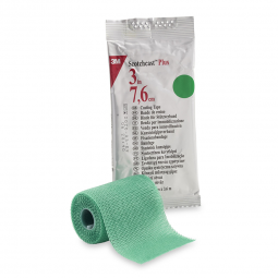 3M Scotchcast Plus 82003G-3M Scotchcast Plus Green Cast Tape, 3 Inch x 4 Yard, Cast & Splint Bandage