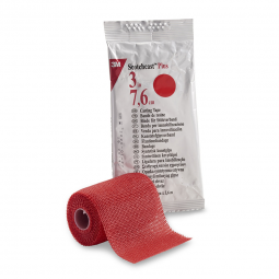 3M Scotchcast Plus 3M Healthcare 82003R-3M Scotchcast Plus Cast Tape, Red, 3 Inch x 4 Yard, Cast & S