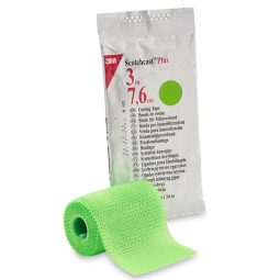 3M Scotchcast Plus 3M Healthcare 82003V-3M Scotchcast Plus Bright Green Cast Tape, 3 Inch x 4 Yard, 