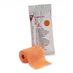 3M Scotchcast Plus 3M Healthcare 82003W-3M Scotchcast Plus Bright Orange Cast Tape, 3 Inch x 4 Yard,