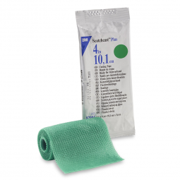 3M Scotchcast Plus 3M Healthcare 82004G-3M Scotchcast Plus Green Cast Tape, 4 Inch x 4 Yard, Cast & 