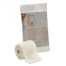 3M Scotchcast Soft Cast 3M Healthcare 82102-3M Scotchcast Soft Cast White Cast Tape, 2 Inch x 4 Yard