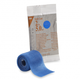 3M Scotchcast Soft Cast 3M Healthcare 82102B-3M Scotchcast Soft Cast Tape, Blue, 2 Inch x 12 Foot, C