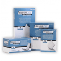 Silvercel Non-Adherent 3M 900408 Silvercel Alginate Dressing with Silver, 4 x 8 in, Silver Dressings