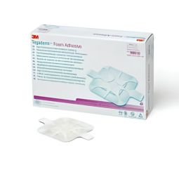 3M Tegaderm 90610 High-Performance Foam Dressing with Border, 3-1/2 x 3-1/2 in (BX/10)