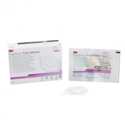3M Tegaderm 90614 High-Performance Adhesive with Border Foam Dressing, 2-3/4 in (CS)