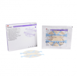 3M Tegaderm 90646 Silicone Foam Dressing, 6-1/2 x 6-1/2 Inch Heel / Contour, Foam Dressings