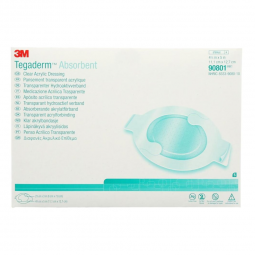 3M Tegaderm Absorbent 3M Healthcare 90801-Absorbent Transparent Film Dressing 3M Tegaderm Absorbent 