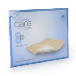 KerraMax Care Gentle Border 3M Healthcare PRD500-1175-KerraMax Care Gentle Border Super Absorbent Dr