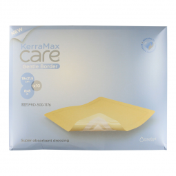 KerraMax Care Gentle Border 3M Healthcare PRD500-1176-KerraMax Care Gentle Border Super Absorbent Dr