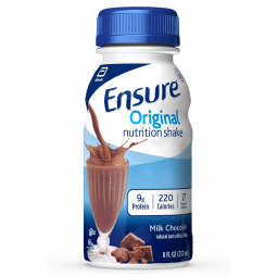 Abbott 57231 Ensure Original Nutrition Shake, Chocolate, 8 oz Bottle (PK/6)