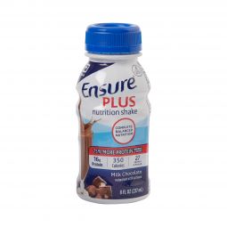 Abbott 57266 Ensure Plus Chocolate Nutritional Supplement-24/Case