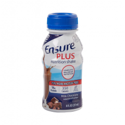 Abbott 57266 Ensure Plus Therapeutic Nutrition, Chocolate, 8 oz Bottle (PK/6)