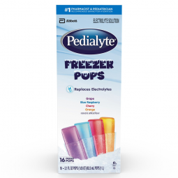 Pedialyte Freezer Pops Abbott Nutrition 62605-Pedialyte Freezer Pop Electrolyte Solution, Assorted F