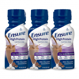 Ensure High Protein Shake Abbott Nutrition 64115-Ensure High Protein Therapeutic Nutrition, Chocolat
