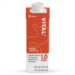 Vital 1.0 Cal Abbott Nutrition 64832-Vital 1.0 Cal Vanilla Peptide-Based Therapeutic Nutrition for T