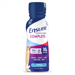 Ensure Complete Abbott Nutrition 68053-Ensure Complete Nutrition Shake, Vanilla, 10-ounce bottle, Or