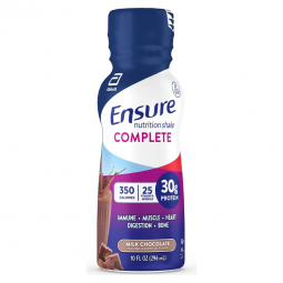 Ensure Complete Abbott Nutrition 68056-Ensure Complete Nutrition Shake, Chocolate, 10-ounce bottle, 