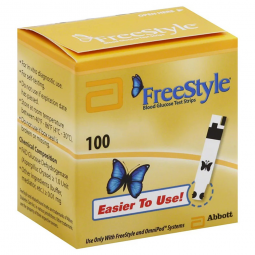 FreeStyle Abbott 99073012050-FreeStyle Blood Glucose Test Strips, Glucose Meter Test Strips