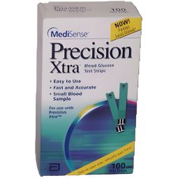Precision Xtra Abbott 9987865-Precision Xtra Blood Glucose Test Strips, Glucose Meter Test Strips (B
