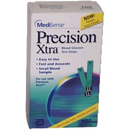 Precision Xtra Abbott 9987865-Precision Xtra Blood Glucose Test Strips, Glucose Meter Test Strips (C