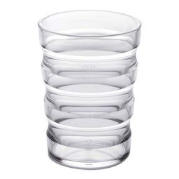 Ableware 745910000 Clear Sure Grip Cup with Lid and Spout