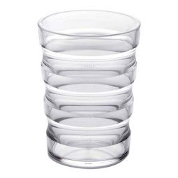 Ableware 745910000 Clear Sure Grip Cup with Lid and Spout