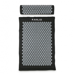 Acutens Kanjo KANMATXL Acupressure Mat Set, Memory Foam, 24 x 24 in, Black (Case/9)
