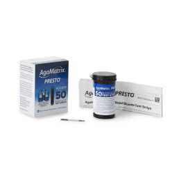 Wavesense Presto Agamatrix 8000-03329-Wavesense Presto Blood Glucose Test Strips, Glucose Meter Test