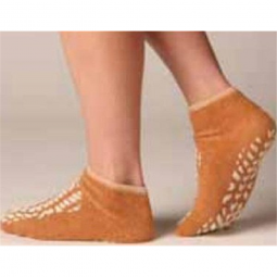 Terry Treads Alba Healthcare 46012-LAR-Terry Treads Slipper Socks, Large, Footwear (CS)
