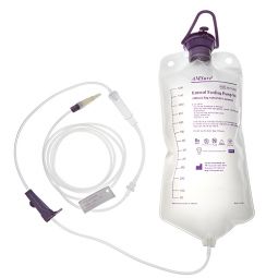AMSure Amsino ENF1203KLD-Gravity Feeding Bag Set with Enfit Connector & Transitional Adapter AMSure 