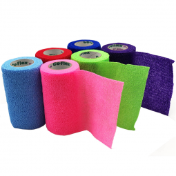 CoFlex Andover 3400CP-018-CoFlex Self-adherent Closure Cohesive Bandage, 4 Inch x 5 Yard, Compressio
