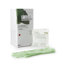 GAMMEX Non-Latex PI Green Ansell 20685270-Gammex Non-Latex PI Green Polyisoprene Surgical Glove, Siz