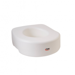 Carex FGB302C0 Raised Toilet Seat, Standard/Elongated, 300 lb Capacity
