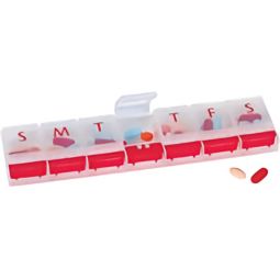 Apothecary Products 67571-Ezy Dose 7-Day Pill Organizer, Extra Large, Pill Boxes (PK)