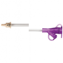 Mini ONE Applied Medical 8-0212-Mini ONE Straight Connector with Y-Port Adapter, 2 in, Clear, Nutrit
