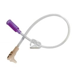 micro G-JET Applied Medical 8-1221-ISOSAF-Right Angle Single ENFit Feed Set with Twist Cap micro G-J