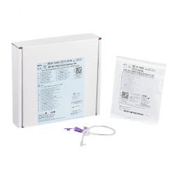 Mini ONE Applied Medical 8-1255-Mini ONE Right Angle Connector with Y-Port, Purple, 12 in (BX/10)