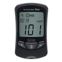 Glucocard Vital Arkray USA 761100-Glucocard Vital Blood Glucose Meter Kit, Glucose Meters (CS)