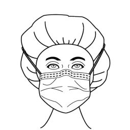 Precept Fog-Shield Aspen Surgical 65-3320 Precept Foam Fog Shield Surgical Mask, Green Diamond (CS/1