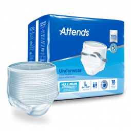 Attends Attends Healthcare AP0730-Attends Extra Absorbency Underwear, Large, Underwear (BG)