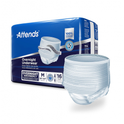 Attends Overnight Attends Healthcare APPNT20-Attends Overnight Underwear with Extended Wear Protecti