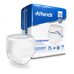 Attends Attends Healthcare APV40-Attends Care Moderate Absorbent Underwear, Extra Large, Underwear (