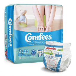 Comfees Attends Healthcare CMF-B2-Comfees Training Pants, 12-Hour Protection, Male Toddler, Legacy H
