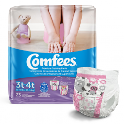 Comfees Attends Healthcare CMF-G3-Comfees Training Pants, 3T to 4T, Legacy Hold (BG)