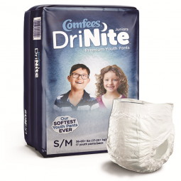 Comfees DriNite Juniors Attends Healthcare CMF-YSM-Comfees DriNite Juniors Absorbent Underwear, Smal