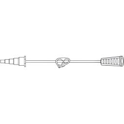 MIC Avanos 0105-06-MIC Extension Set for use with MIC gastrostomy, bolus gastrostomy, PEG, jejunal (