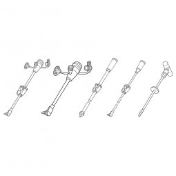 MIC-Key Avanos 0123-24 MIC-Key Bolus Extension Set with Cath Tip, 24 in (EA/1)